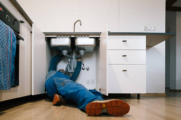 Professional Drain Cleaning technician working in Buttzville, NJ